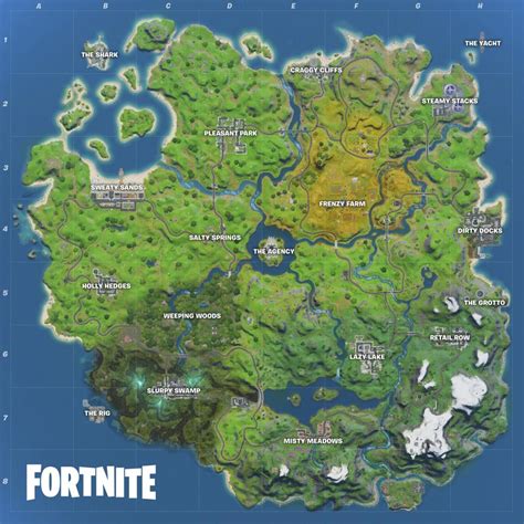 ‘Fortnite’ Chapter 2, Season 2 Map Changes, New Locations, Keycards And ...