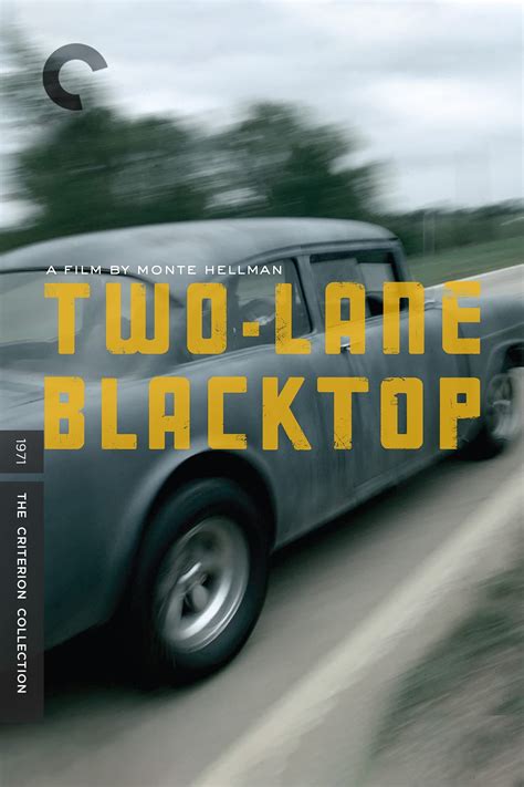 Two-Lane Blacktop (1971) - Posters — The Movie Database (TMDB)