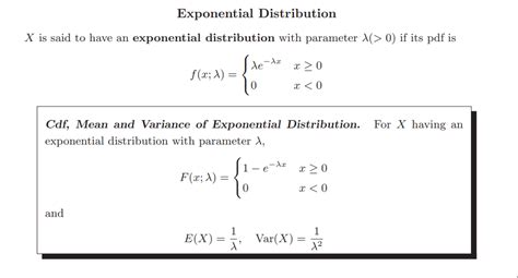 Solved Probability - Exponential Distribution Derive the | Chegg.com