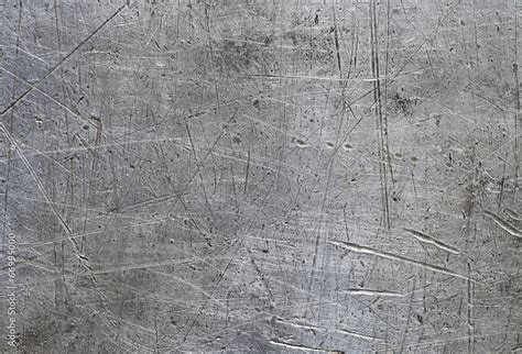 Scratched metal texture Stock Photo | Adobe Stock