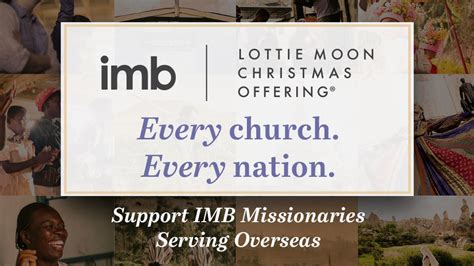 International Missions & Lottie Moon Christmas Offering | Waco Regional ...