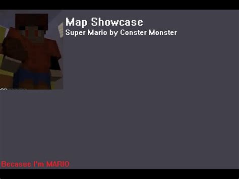 Super Mario Minecraft Map