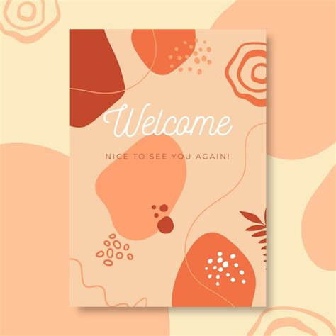 Welcome Card Template