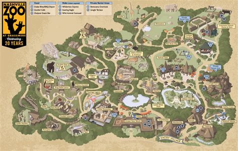 Nashville-Zoo-map | Nashville.com