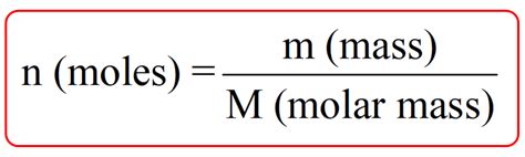 The Mole and Molar Mass - Chemistry Steps