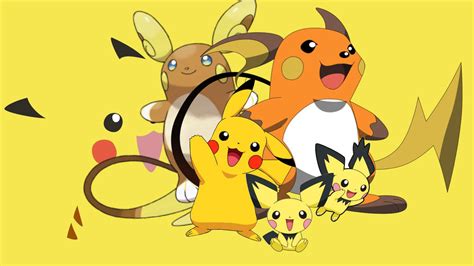 Pikachu evolution background/wallpaper (normal) by Jaceymon on DeviantArt