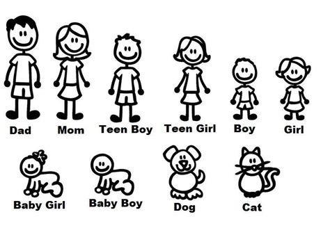 Stick Figure Family Drawing at GetDrawings | Free download