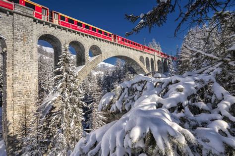 Riding the Bernina Express From Italy to Switzerland