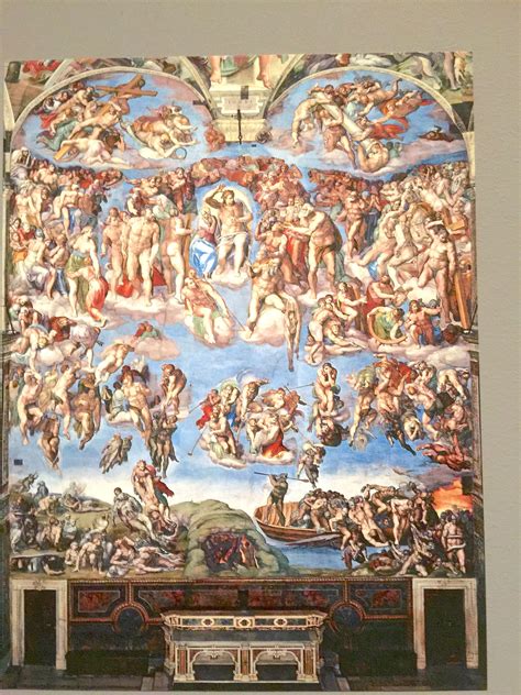 Michelangelo The Last Judgment ???????????????? | Canvas art painting ...