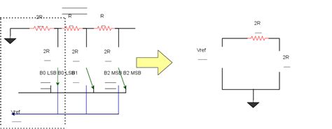 R-2R Ladder DAC Digital to Analog Converter