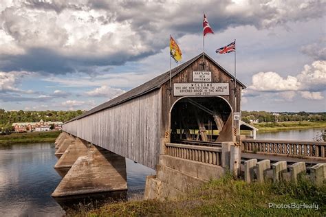 "Hartland Covered Bridge" by PhotosByHealy | Redbubble