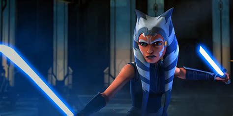 The Clone Wars: Why Does Ahsoka Tano Have Blue Lightsabers?