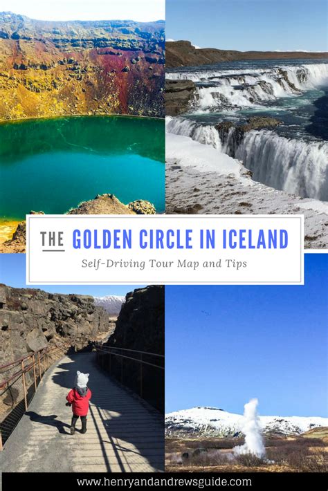 The Golden Circle Iceland Map