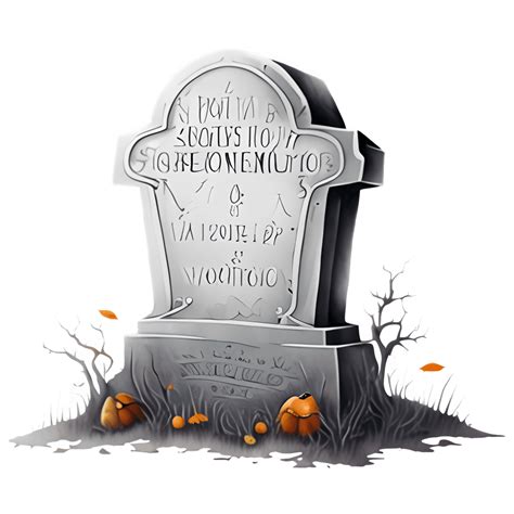 Halloween Tombstone Clipart · Creative Fabrica