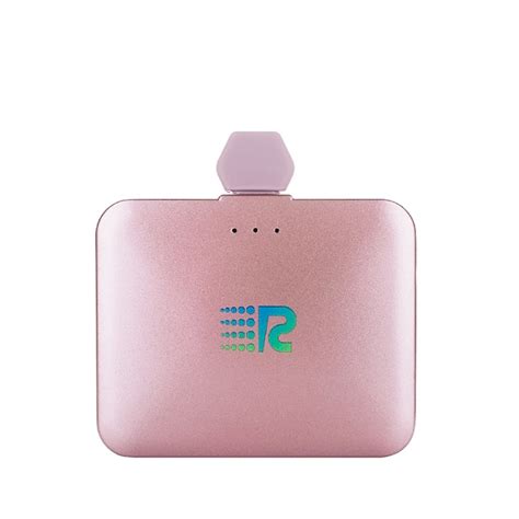 Rush Charge Max Power Bank - 4000mAh, Pink, Type C Connector - Fast ...