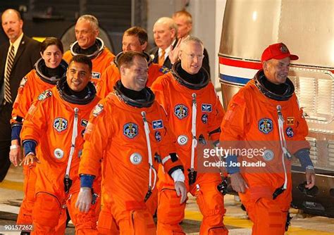 Discovery Crew Prepares For Shuttle Launch Photos and Premium High Res ...