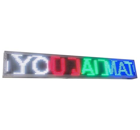 LED Outdoor Sign Board, 20 W at Rs 750/sq ft in Ahmedabad | ID: 26160259688