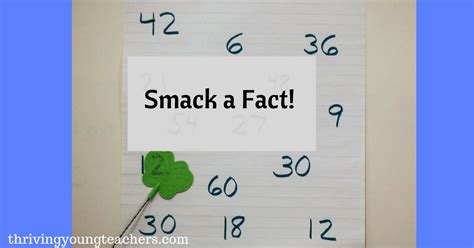 "Smack Those Facts" Active Learning Game - Inspired Together Teachers