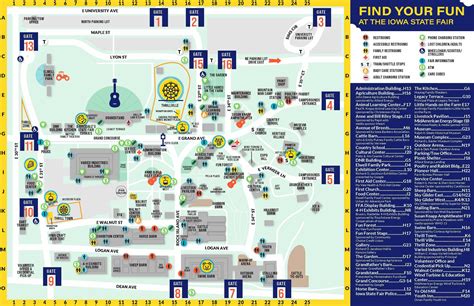 Iowa State Fair | Fairgrounds Map