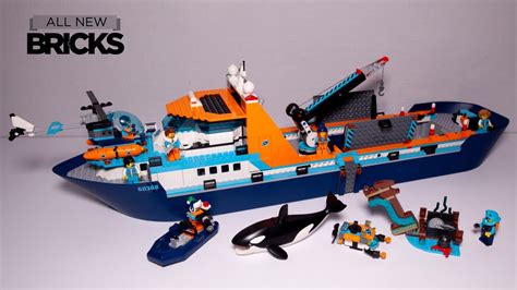 Lego City 60368 Arctic Explorer Ship Speed Build | Brick Finds & Flips