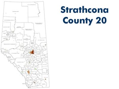 Strathcona County Landowner Map - County 20. County and Municipal ...