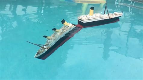 Titanic Revell 1/570 sinking model - Demo & Explained (Video #2 ...