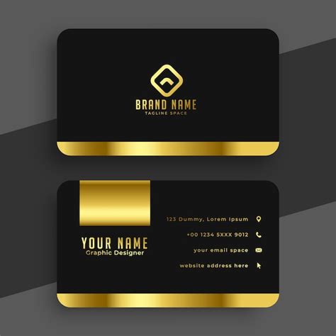 Black Gold Business Card Psd Free Deals | dakora.com.co