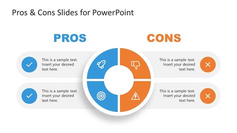 Pros & Cons Slide Template for PowerPoint - SlideModel