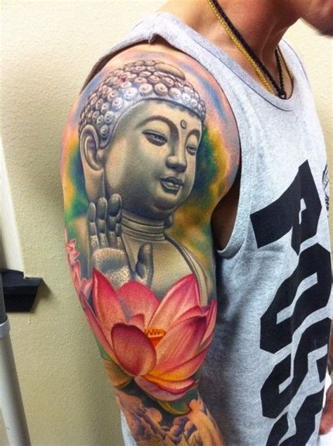 Top 103 Lotus Flower Tattoo Ideas [2021 Inspiration Guide] | Buddha ...