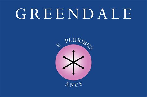 The flag for Greendale Community College from the show Community. : r ...