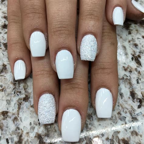 9 White-on-White Nail Designs to Keep Your Mani Looking Polished ...