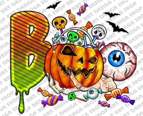 Boo Png, Ghost Png, Halloween Boo Png, Pumpkin Png, Witch Png, Spooky ...