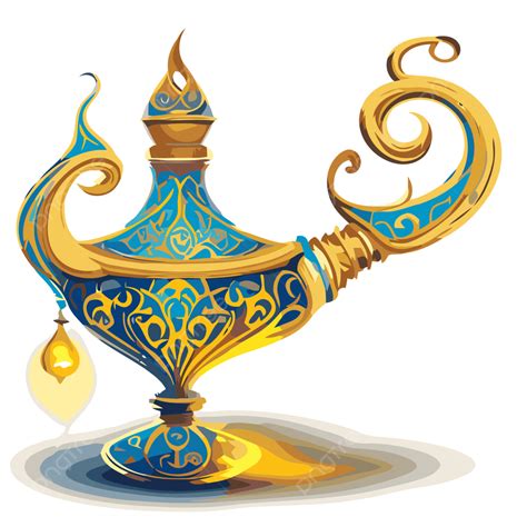 Genie Lamp Vector