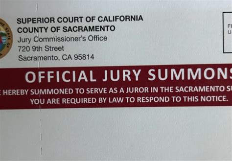 Jury duty in Sacramento County: What to expect if you receive a jury ...