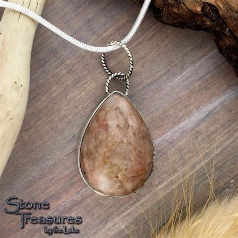 Lake Superior Feldspar Pendant | Feldspar, Pendant, Natural stone jewelry