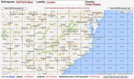 Grid Square Locator Map : Resource Detail