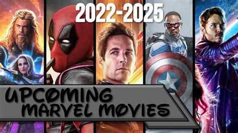 Upcoming Marvel Studios Movies (2022-2025) - YouTube