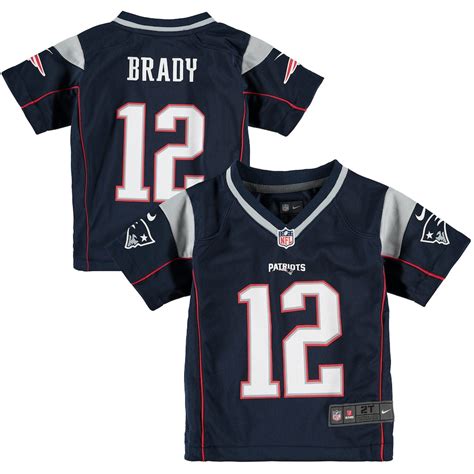 Tom Brady New England Patriots Nike Toddler Game Jersey - Navy