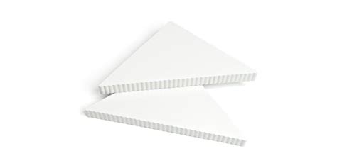 Reusable Triangular Corner Shelves - 2 Pack