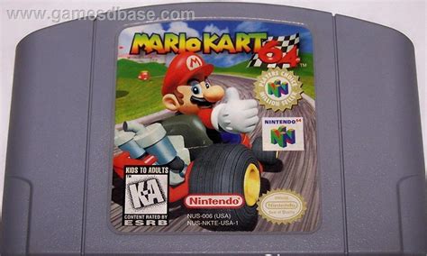 Image - Mario Kart 64 Game Cartridge.jpg | Nintendo | FANDOM powered by ...