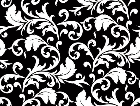 FREE 9+ Black and White Floral Patterns in PSD | Vector EPS