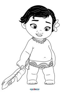 Free Printable Moana Coloring Pages For Kids