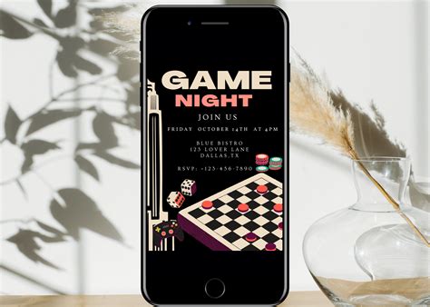 Game Night Invitation, Game Night Invitation Templates, Game Night ...