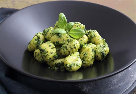 Potato Gnocchi With Pesto Sauce - BravoCooking.com