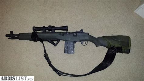 ARMSLIST - For Sale: M1A SOCOM 16 with scout scope