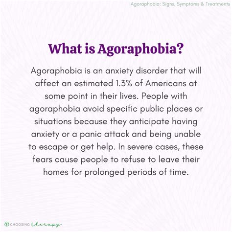 Agoraphobia: Signs, Symptoms, & Treatments