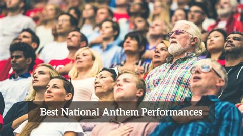 Best National Anthem Performances - CMUSE