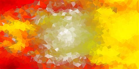 Light yellow vector polygonal pattern. 2742189 Vector Art at Vecteezy