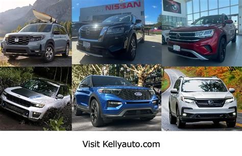 Best Midsize SUVs for 2022 / 2023 – Available at Kelly Auto Group In MA