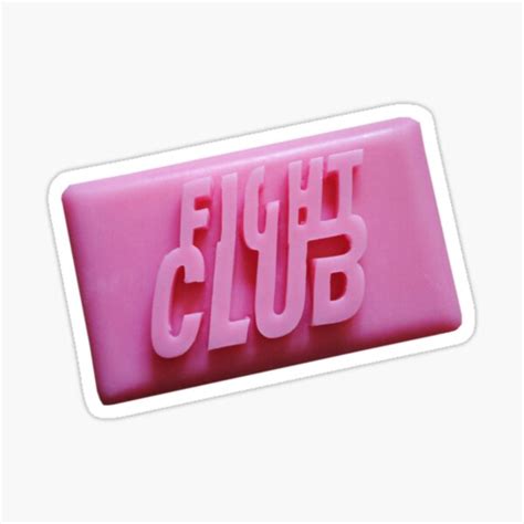 "Soap - Fight Club" Sticker for Sale by salafit | Redbubble